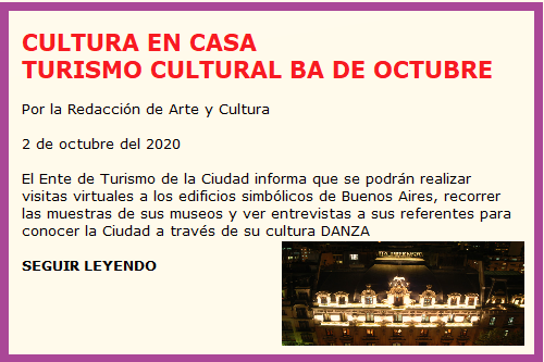 TURISMO CULTURAL